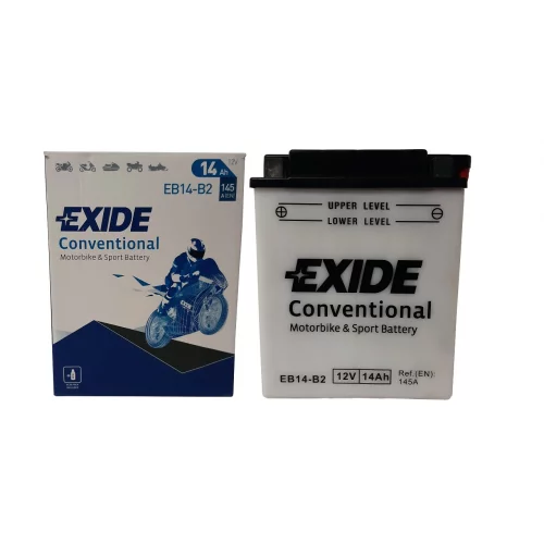 AKUMULATOR EXIDE BIKE MOTOCYKLOWY EB14-B2/YB14-B2 12V 14AH