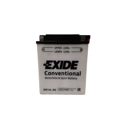 AKUMULATOR EXIDE BIKE MOTOCYKLOWY EB14L-B2/YB14L-B2 12V 14AH 
