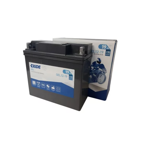 AKUMULATOR EXIDE BIKE MOTOCYKLOWY GEL 12-19 12V 19AH 