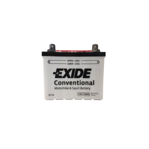 AKUMULATOR EXIDE KOSIARKA/MOTOCYKL U1-9 12V 24AH 240A AKUMULATOR EXIDE KOSIARKA/MOTOCYKL U1-9 12V 24AH 240A
