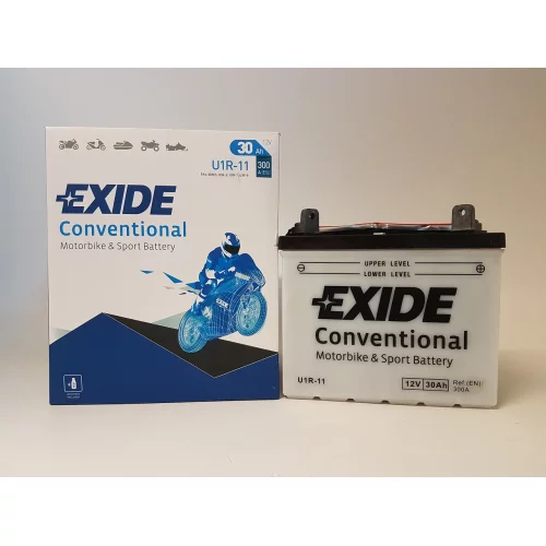 AKUMULATOR EXIDE KOSIARKA/MOTOCYKL U1R-11 12V 30AH 300A AKUMULATOR EXIDE KOSIARKA/MOTOCYKL U1R-11 12V 30AH 300A