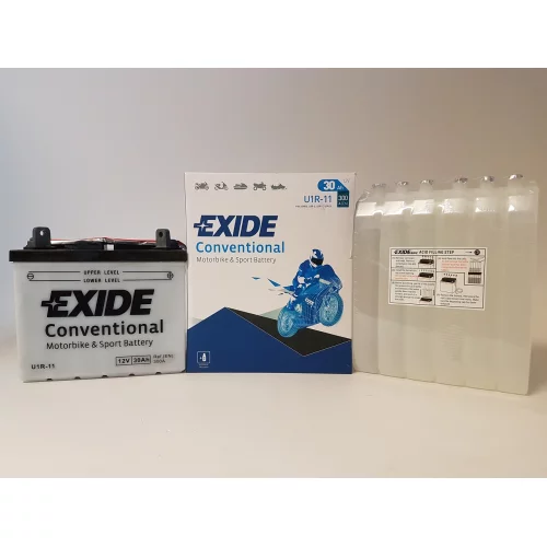 AKUMULATOR EXIDE KOSIARKA/MOTOCYKL U1R-11 12V 30AH 300A AKUMULATOR EXIDE KOSIARKA/MOTOCYKL U1R-11 12V 30AH 300A