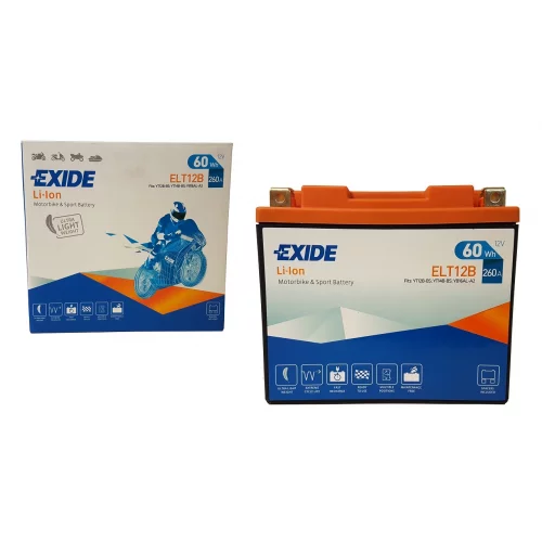 AKUMULATOR EXIDE Li-Ion ELT12B 12V 60Wh 260A AKUMULATOR EXIDE Li-Ion ELT12B 12V 60Wh 260A