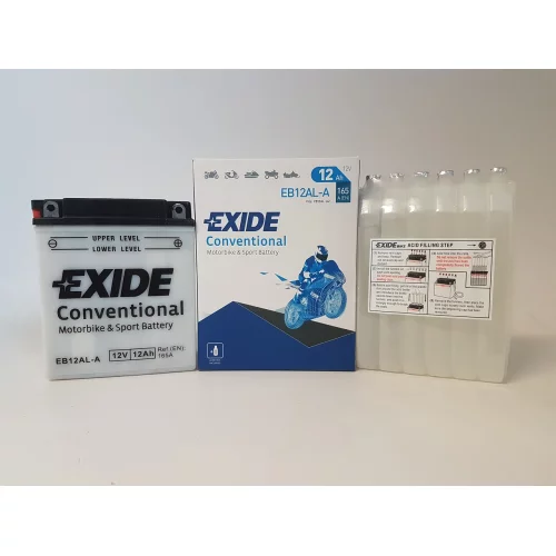 AKUMULATOR EXIDE MOTOCYKLOWY EB12AL-A/YB12AL-A 12V 12AH AKUMULATOR EXIDE MOTOCYKLOWY EB12AL-A/YB12AL-A 12V 12AH