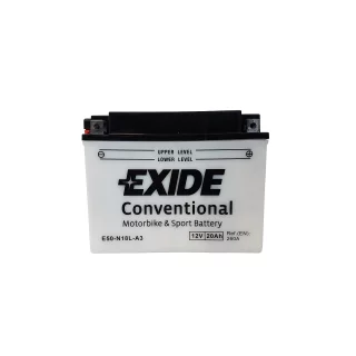 AKUMULATOR EXIDE MOTOCYKLOWY E50-N18L-A3 12V 20AH 260A