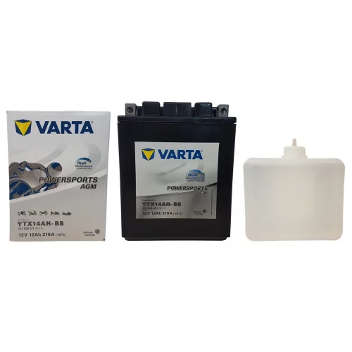 AKUMULATOR VARTA MOTOCYKLOWY YTX14AH-BS 12V 12AH 210A AKUMULATOR VARTA MOTOCYKLOWY YTX14AH-BS 12V 12AH 210A