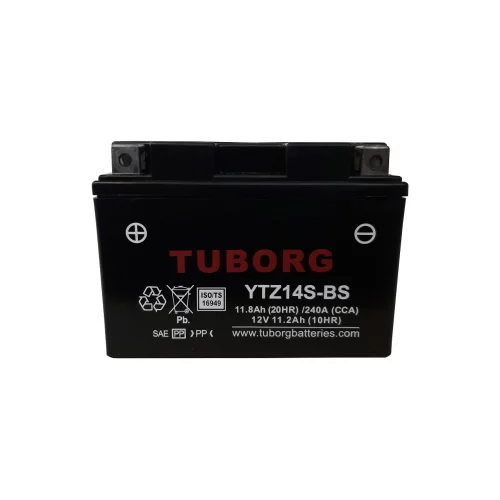 AKUMULATOR MOTOCYKLOWY TUBORG AGM YTZ14S-BS 12V 11.2AH 240A AKUMULATOR MOTOCYKLOWY TUBORG AGM YTZ14S-BS 12V 11.2AH 240A
