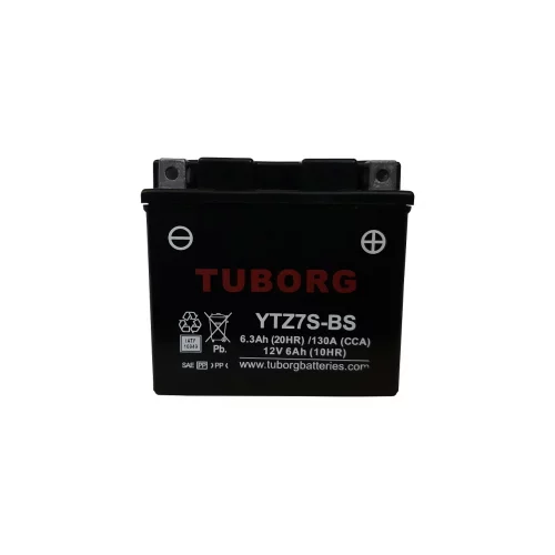 AKUMULATOR MOTOCYKLOWY TUBORG AGM YTZ7S-BS 12V 6AH 130A AKUMULATOR MOTOCYKLOWY TUBORG AGM YTZ7S-BS 12V 6AH 130A