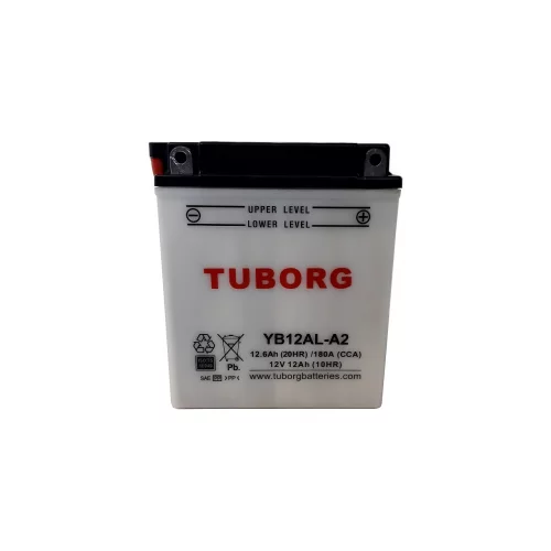 AKUMULATOR MOTOCYKLOWY TUBORG YB12AL-A2 12V 12Ah 180A