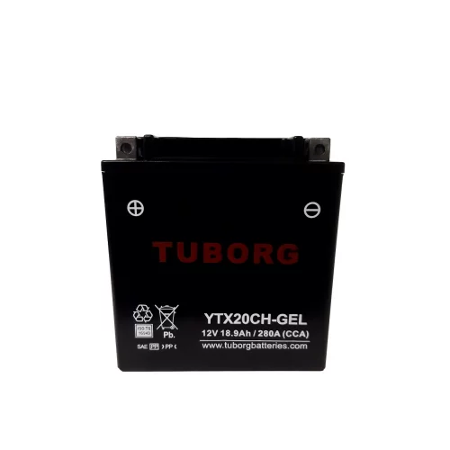 AKUMULATOR MOTOCYKLOWY TUBORG YTX20CH-GEL 12V 18.9Ah 280A AKUMULATOR MOTOCYKLOWY TUBORG YTX20CH-GEL 12V 18.9Ah 280A