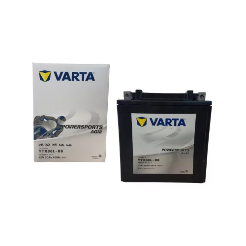 AKUMULATOR VARTA MOTOCYKLOWY YTX30L-BS 12V 30AH 450A AKUMULATOR VARTA MOTOCYKLOWY YTX30L-BS 12V 30AH 450A