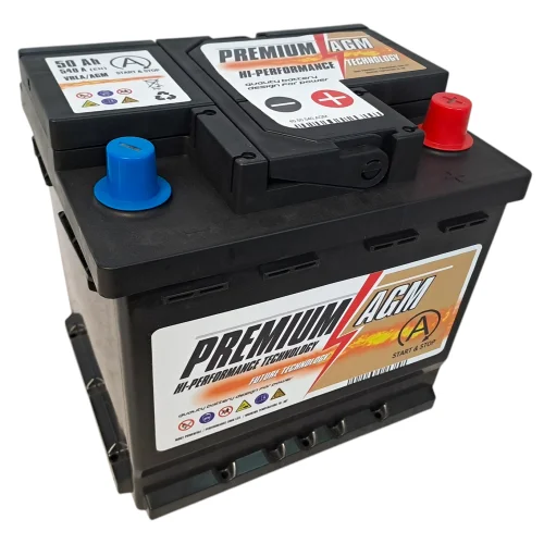 AKUMULATOR PREMIUM AGM 12V 50Ah 540A