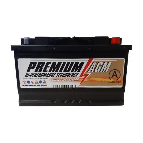 AKUMULATOR PREMIUM AGM 12V 80AH 800A