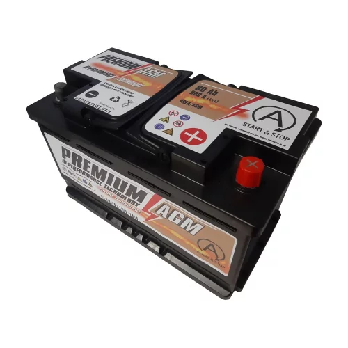 AKUMULATOR PREMIUM AGM 12V 80AH 800A