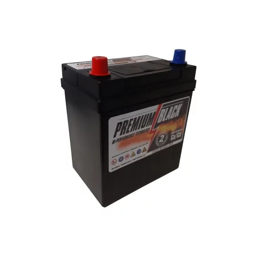 AKUMULATOR PREMIUM BLACK 12V  40AH 340A LEWY+ (JAP)