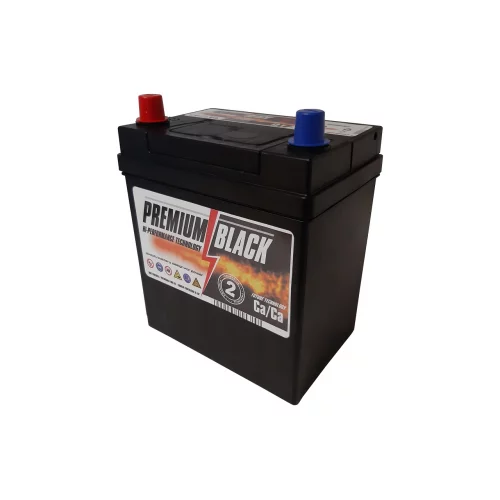 AKUMULATOR PREMIUM BLACK 12V  40AH 340A LEWY+ (JAP)