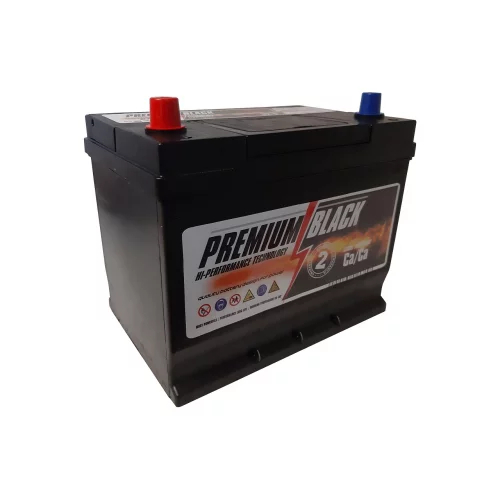 AKUMULATOR PREMIUM BLACK 12V  70AH 600A LEWY+ (JAP)