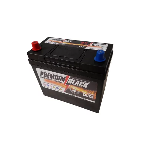 AKUMULATOR PREMIUM BLACK 12V  48AH 380A LEWY+ (JAP)