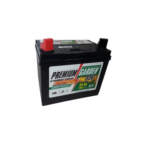 AKUMULATOR PREMIUM GARDEN 896 12V 24AH 200A L+