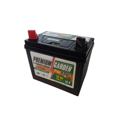 AKUMULATOR PREMIUM GARDEN 896 12V 24AH 200A L+