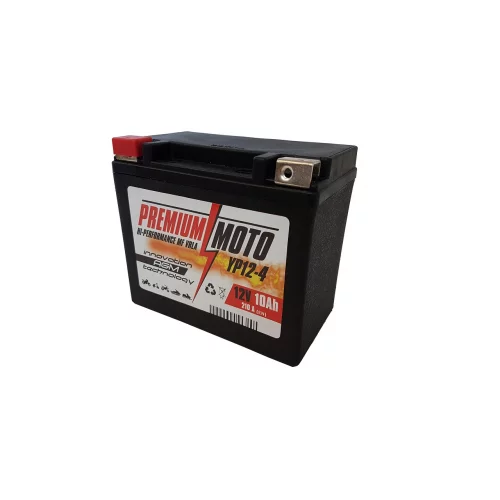 Akumulator Motocyklowy YP12-4/YTX12 12V 10Ah 210A Premium Moto