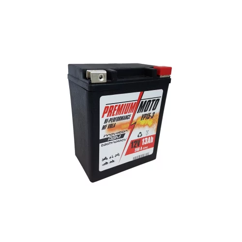 Akumulator Motocyklowy YP15-3/YTX14AHL/YB14L-A2/YB14L-B2 12V 13Ah 250A Premium Moto Akumulator Motocyklowy YP15-3/YTX14AHL/YB14L-A2/YB14L-B2 12V 13Ah 250A Premium Moto