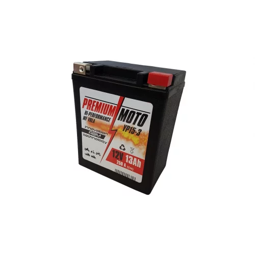 Akumulator Motocyklowy YP15-3/YTX14AHL/YB14L-A2/YB14L-B2 12V 13Ah 250A Premium Moto Akumulator Motocyklowy YP15-3/YTX14AHL/YB14L-A2/YB14L-B2 12V 13Ah 250A Premium Moto