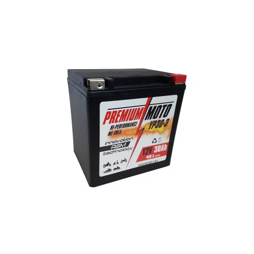 Akumulator Motocyklowy YP30-3/YTX30L/YIX30L 12V 30Ah 440A Premium Moto Akumulator Motocyklowy YP30-3/YTX30L/YIX30L 12V 30Ah 440A Premium Moto
