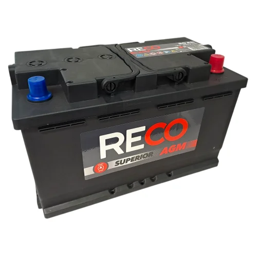 AKUMULATOR RECO AGM RA58080 12V 80Ah 800A Start&Stop AKUMULATOR RECO AGM RA58080 12V 80Ah 800A Start&Stop