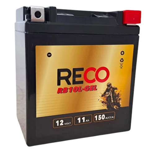 AKUMULATOR RECO RB10L-GEL 12V 11Ah 150A
