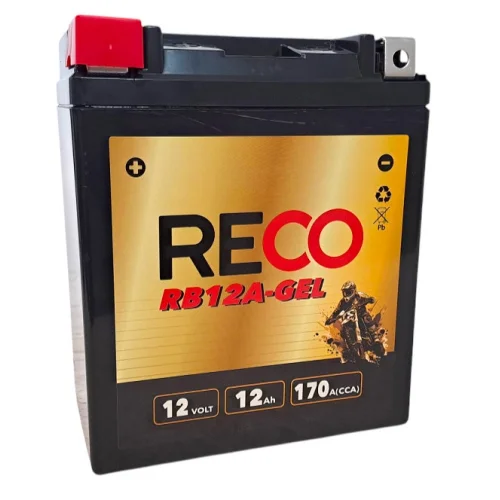 AKUMULATOR RECO RB12A-GEL 12V 12Ah 170A AKUMULATOR RECO RB12A-GEL 12V 12Ah 170A