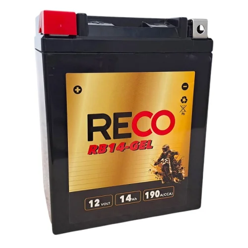 AKUMULATOR RECO RB14-GEL 12V 14Ah 190A AKUMULATOR RECO RB14-GEL 12V 14Ah 190A