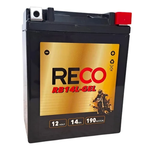 AKUMULATOR RECO RB14L-GEL 12V 14Ah 190A AKUMULATOR RECO RB14L-GEL 12V 14Ah 190A