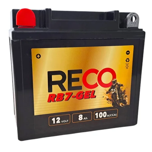 AKUMULATOR RECO RB7-GEL 12V 8Ah 100A