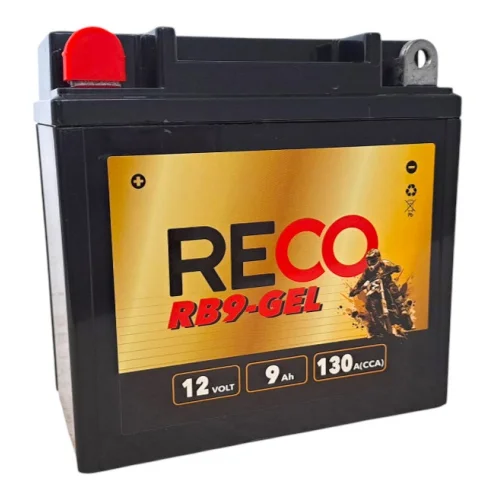 AKUMULATOR RECO RB9-GEL 12V 9Ah 130A AKUMULATOR RECO RB9-GEL 12V 9Ah 130A