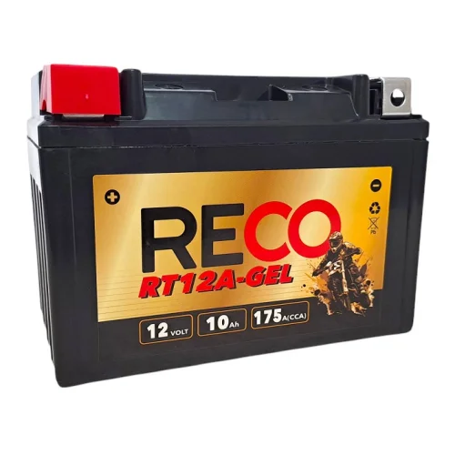 AKUMULATOR RECO RT12A-GEL 12V 10Ah 175A