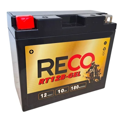 AKUMULATOR RECO RT12B-GEL 12V 10Ah 180A AKUMULATOR RECO RT12B-GEL 12V 10Ah 180A