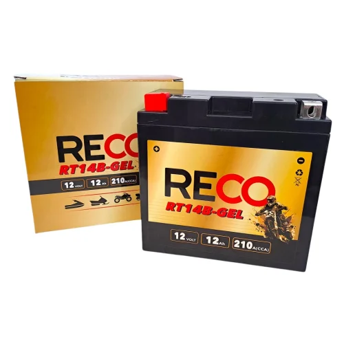 AKUMULATOR RECO RT14B-GEL 12V 12Ah 210A AKUMULATOR RECO RT14B-GEL 12V 12Ah 210A