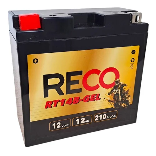 AKUMULATOR RECO RT14B-GEL 12V 12Ah 210A AKUMULATOR RECO RT14B-GEL 12V 12Ah 210A