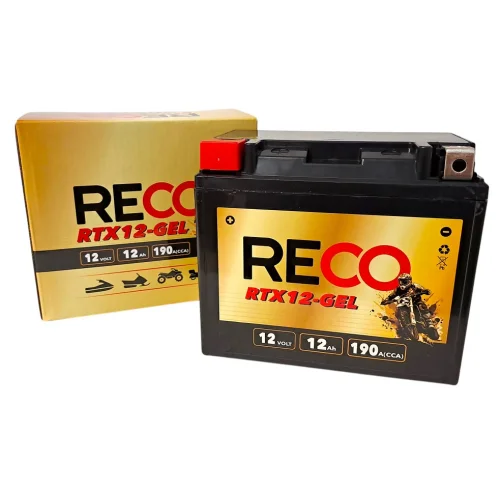 AKUMULATOR RECO RTX12-GEL 12V 12Ah 190A