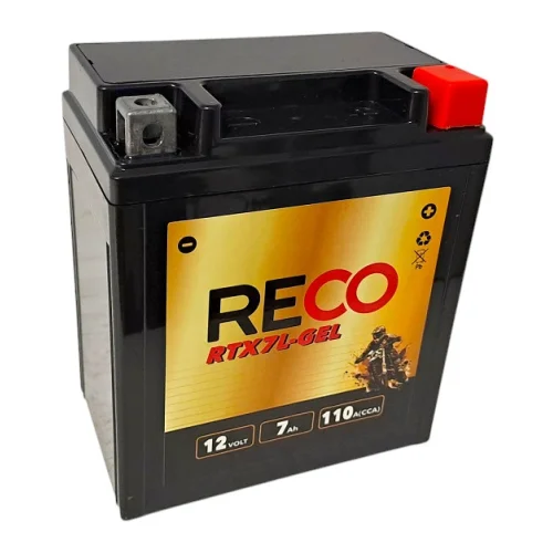 AKUMULATOR RECO RTX7L-GEL 12V 7Ah 110A