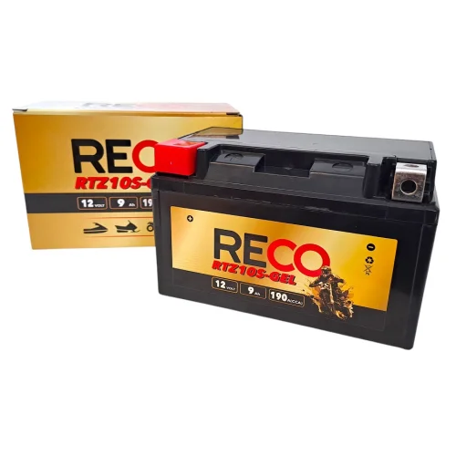 AKUMULATOR RECO RTZ10S-GEL 12V 9Ah 190A AKUMULATOR RECO RTZ10S-GEL 12V 9Ah 190A