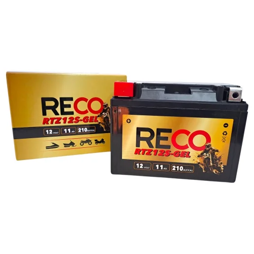 AKUMULATOR RECO RTZ12S-GEL 12V 11Ah 210A AKUMULATOR RECO RTZ12S-GEL 12V 11Ah 210A