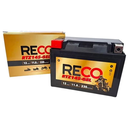 AKUMULATOR RECO RTZ14S-GEL 12V 11.8Ah 230A AKUMULATOR RECO RTZ14S-GEL 12V 11.8Ah 230A
