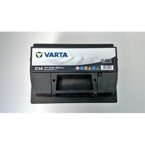 AKUMULATOR VARTA BLACK 56AH 480A AKUMULATOR VARTA BLACK 56AH 480A