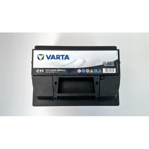 AKUMULATOR VARTA BLACK 53AH 500A AKUMULATOR VARTA BLACK 53AH 500A