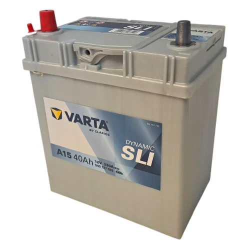 AKUMULATOR VARTA BLUE 40AH 330A LEWY+ (JAP) (CIENKI)