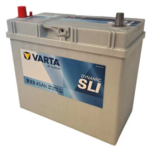 AKUMULATOR VARTA BLUE 45AH 330A LEWY+ (JAP) (CIENKI)