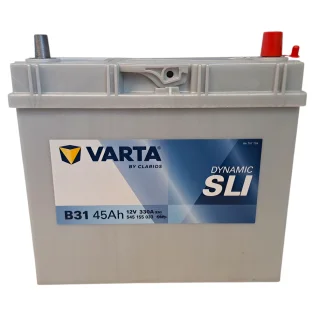 AKUMULATOR VARTA BLUE 45AH 330A PRAWY+ (JAP) (CIENKI)