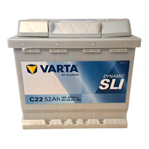 AKUMULATOR VARTA BLUE 52AH 470A AKUMULATOR VARTA BLUE 52AH 470A